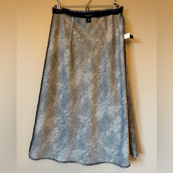 Rachel Zoe Monochrome A-Line Skirt - Picture 4 of 4